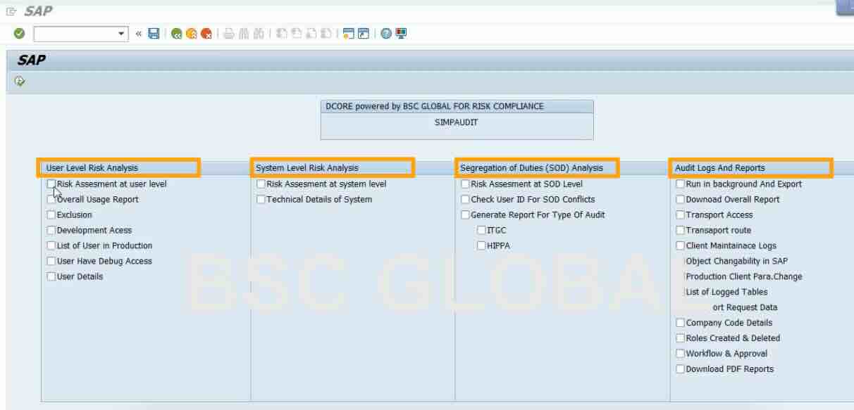 Simpaudit Access
